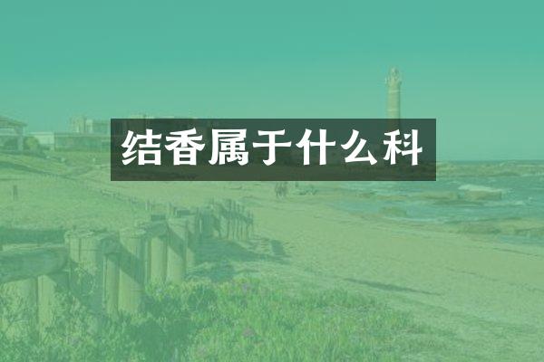 结香属于什么科