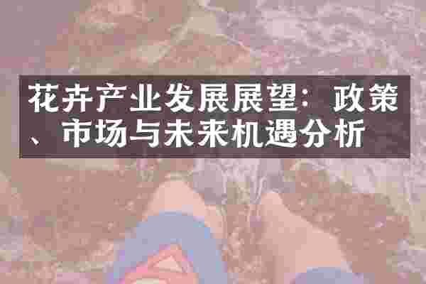 花卉产业发展展望：政策、市场与未来机遇分析